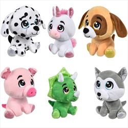 PR95193 Sitting Animal Plush Assortment 6