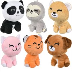 PR95308 Kawaii Animal Plush Assortment 6