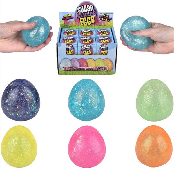 ZR64014 Squeezy Sugar Eggs  2.5"