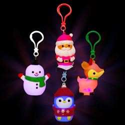 ZR73467 Light-Up Christmas Backpack Clip On 2.5