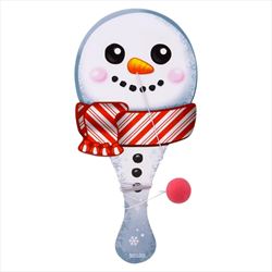 ZR87556 Snowman Paddle Ball