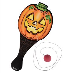 ZR87570 Jack O Lantern Paddle Ball