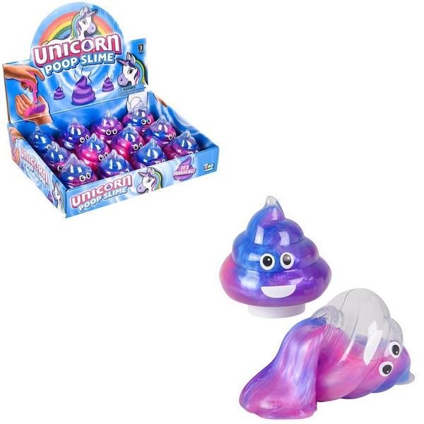 unicorn poop slime toy