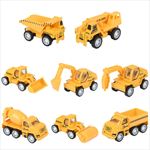 TR29617 Mini Die-cast Pull Back Construction Vehicles
