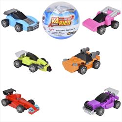 TR42418 Building Block Pull Back Race Car
