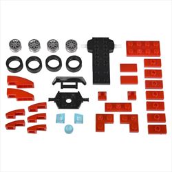 TR42418 Building Block Pull Back Race Car