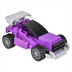 TR42418 Building Block Pull Back Race Car