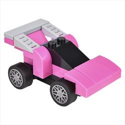 TR42418 Building Block Pull Back Race Car