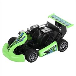 TR90433 Diecast Pull Back Go-Kart  3 1/2