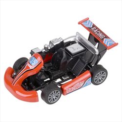 TR90433 Diecast Pull Back Go-Kart  3 1/2