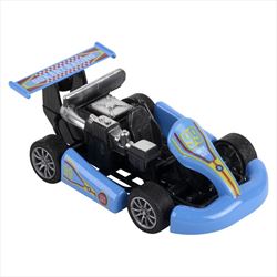 TR90433 Diecast Pull Back Go-Kart  3 1/2